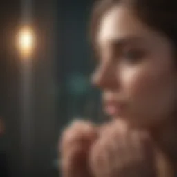 Abstract representation of emotional healing