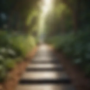 Pathway to Personal Growth Pathway leading towards personal growth