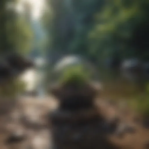 A serene landscape symbolizing personal growth