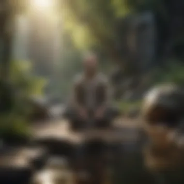 Mindfulness in Action Visualization of mindfulness techniques in practice