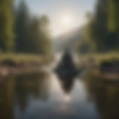 Finding Peace in Mental Recovery A serene landscape symbolizing peace and recovery.