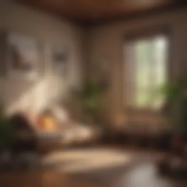 Creating a Self-Care Sanctuary A cozy self-care nook adorned with soothing items