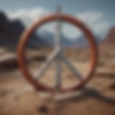 Visual of coping mechanisms represented through symbols of resilience
