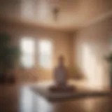 A serene environment symbolizing a safe space for therapy