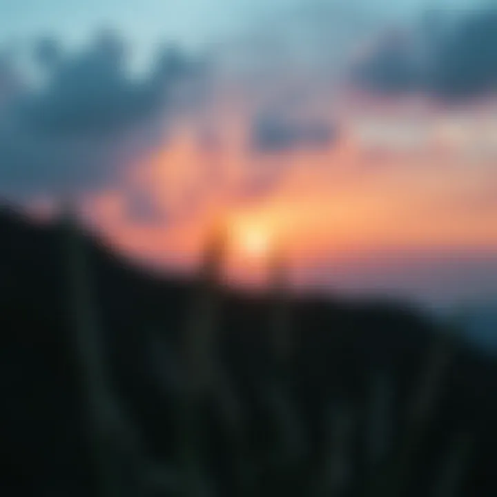 A serene landscape symbolizing inner peace