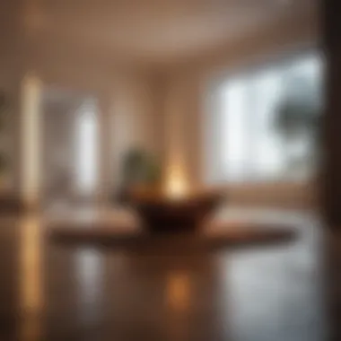 Creating a Calm Space A soothing environment with soft lighting