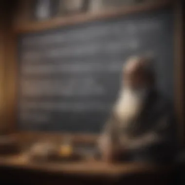 Wisdom on Display Mindset quote written on a chalkboard