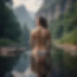 A serene landscape promoting self-reflection