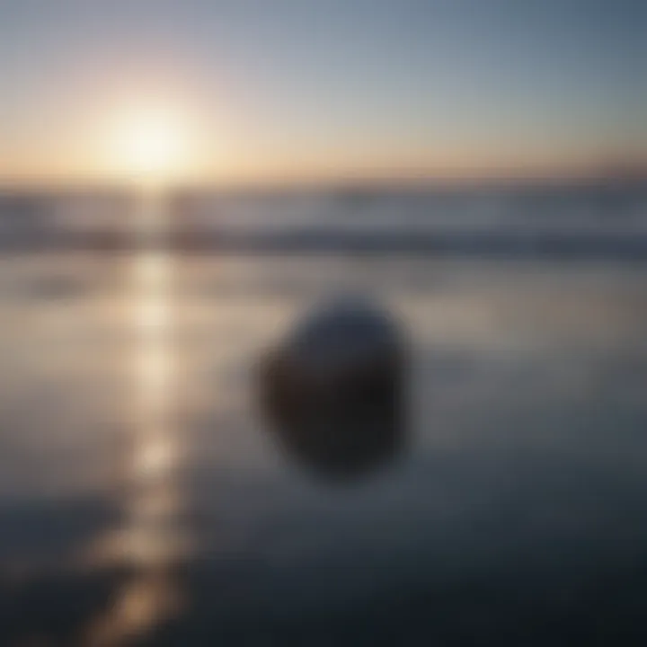 A calm sea representing reflection
