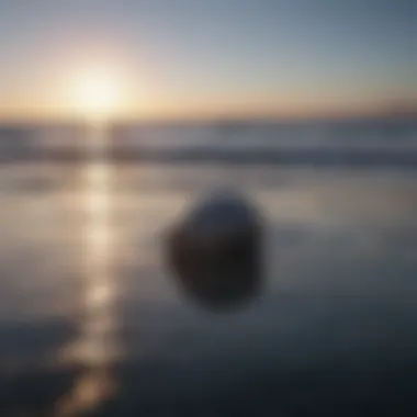 Reflecting on Simplicity A calm sea representing reflection