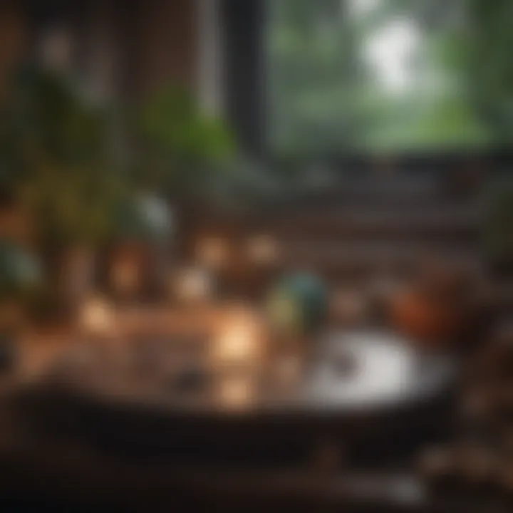 A digital game interface promoting relaxation