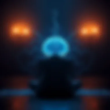 Brain activity during meditation