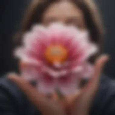 Embracing Personal Transformation A blossoming flower symbolizing personal growth