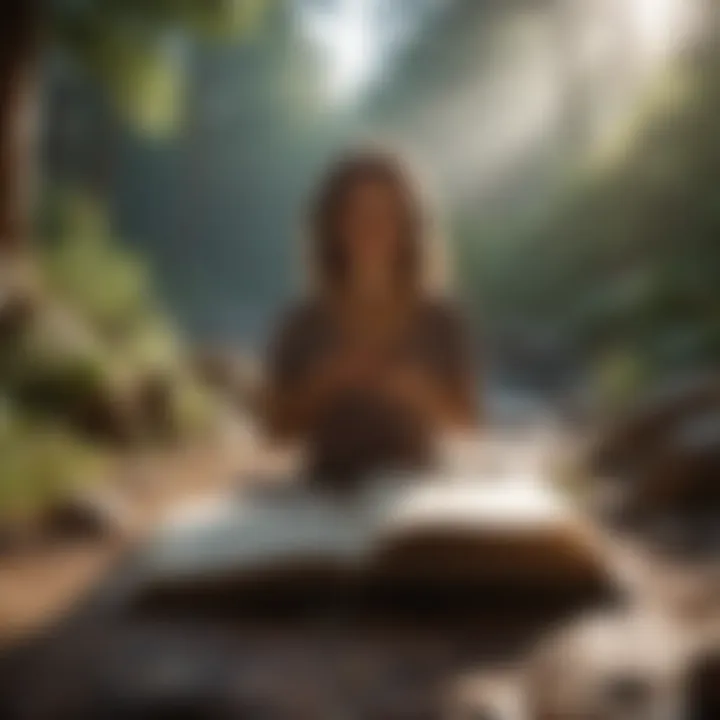 A person journaling to enhance cognitive reframing