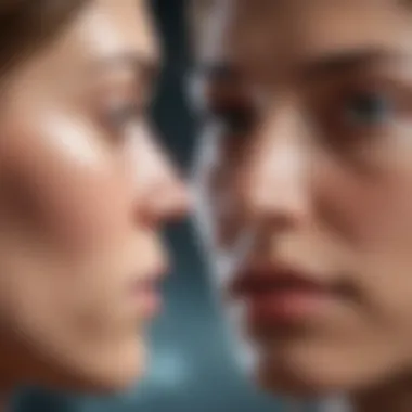 The Power of Self-Reflection Reflective surface symbolizing self-discovery
