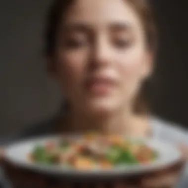 Nourishing the Body for Mental Health Balanced healthy meal arrangement