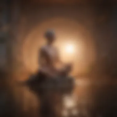 An abstract representation of self-worth and personal development