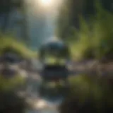 A serene landscape symbolizing inner peace and reflection