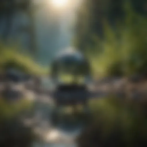 A serene landscape symbolizing inner peace and reflection