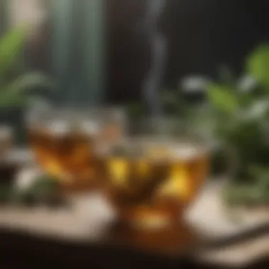 Herbal Teas for Better Sleep A selection of herbal teas known for promoting sleep