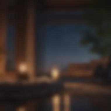Optimizing Your Nighttime Environment A peaceful nighttime setting with minimal distractions