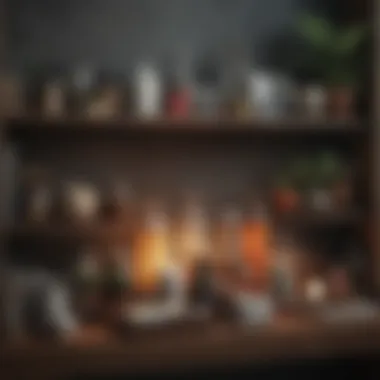 The Beauty of an Organized Life An organized shelf with few essential items