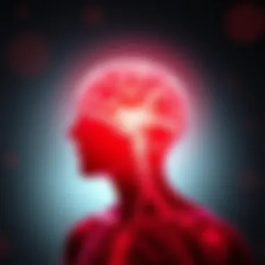 An abstract illustration of mind and body connection