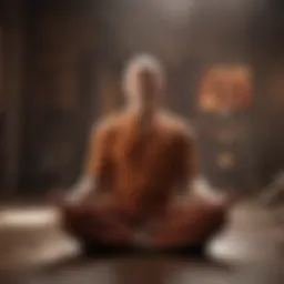 Visualization of mindfulness practices for emotional regulation