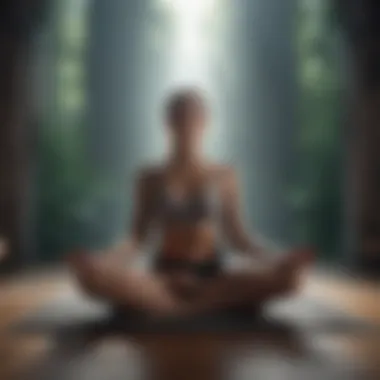 Meditation practice enhancing focus