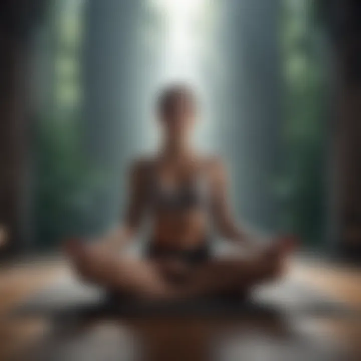 Meditation practice enhancing focus