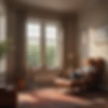 The Comfort of Reading: A Lifestyle Change for Reduced Anxiety A cozy reading nook highlighting the importance of lifestyle changes for mental well-being.