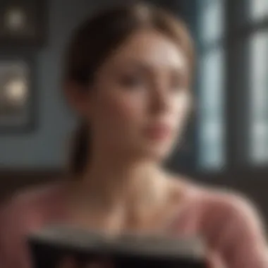 A person journaling their thoughts and feelings
