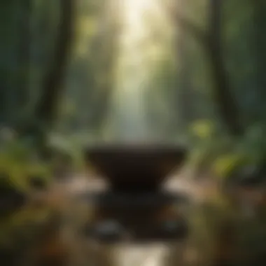 Cultivating Lasting Tranquility A tranquil scene illustrating long-term strategies for peace.