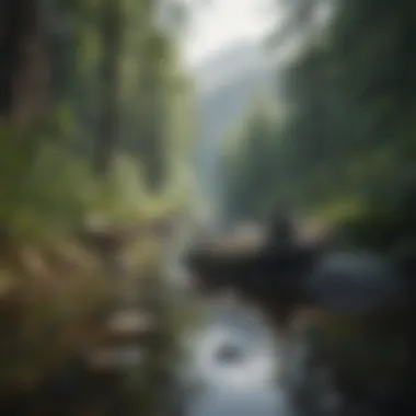 Embracing Serenity for Mental Calmness A serene landscape symbolizing mental clarity