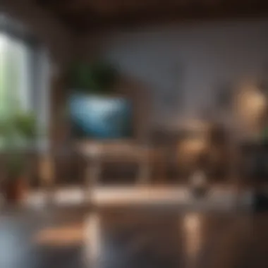 Creating a Calm Workspace for Enhanced Focus A tranquil workspace designed for focus