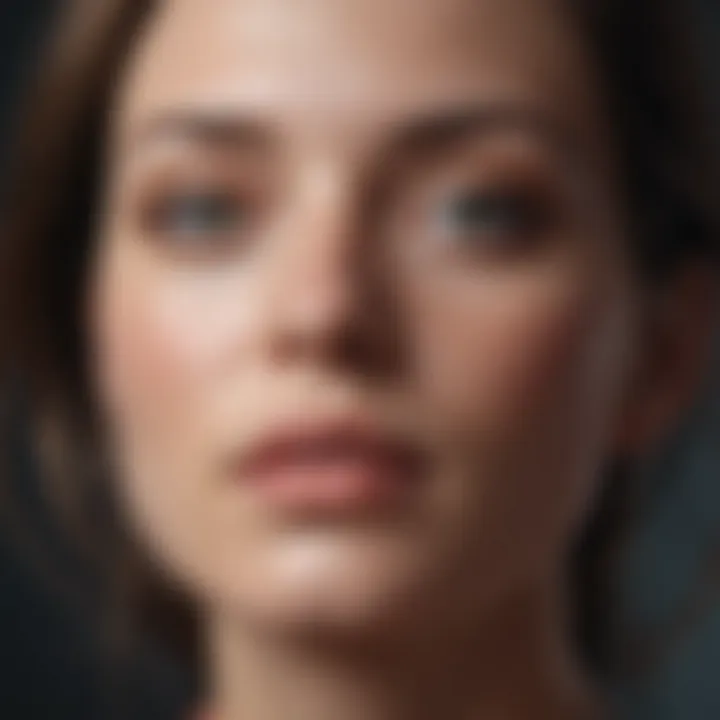 An abstract portrayal of self-appreciation