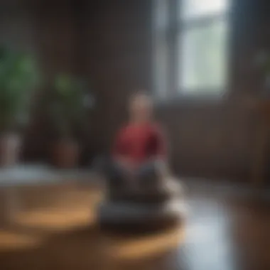 Mindfulness Breaks for Employees Employees engaging in mindfulness exercises during break time