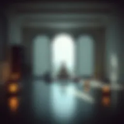 Tranquil setting for meditation