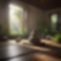 Tranquil setting for meditation