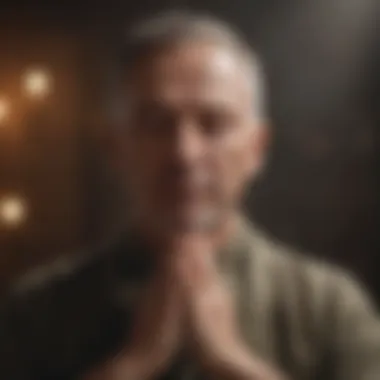 Engaging in visualization as a pain relief technique Visualization technique in meditation