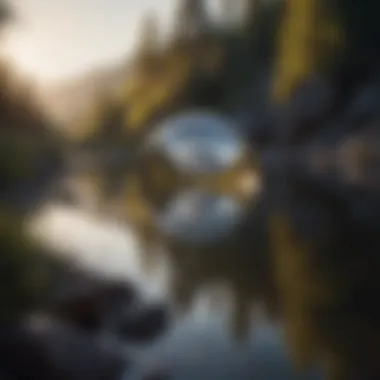 The Power of Self-Reflection A serene landscape symbolizing self-reflection
