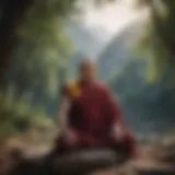 A serene landscape embodying peace and tranquility