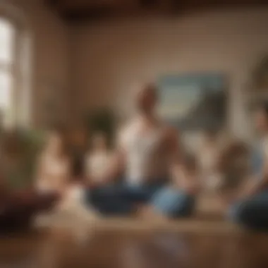 Diverse Meditation Techniques for Better Health Illustration of various meditation techniques