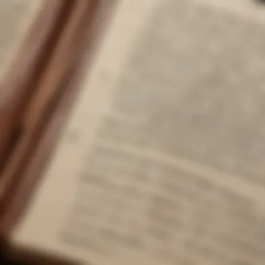 Close-up of a journal with affirmations written