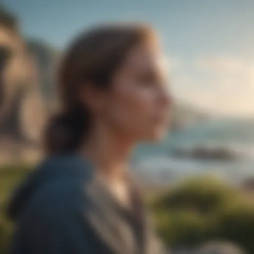 A serene landscape symbolizing inner peace and self-acceptance