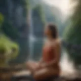 A serene landscape symbolizing inner peace