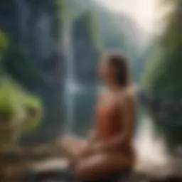 A serene landscape symbolizing inner peace