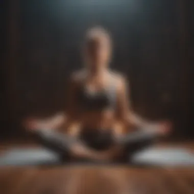 Energy Flow in Yoga and Meditation An artistic representation of energy flow during yoga and meditation