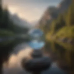 A serene landscape symbolizing inner peace and self-discovery