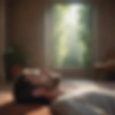 Using Visualization in Lying Down Meditation Visualization technique during lying down meditation